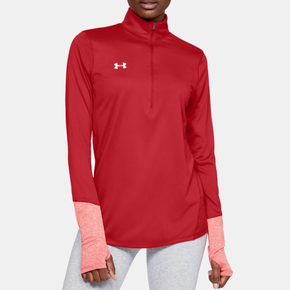 🍑 Under Armour | Heatgear Red 1/4 Zip